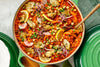 Veggie Paella mit Kichererbsen und Artischocken 