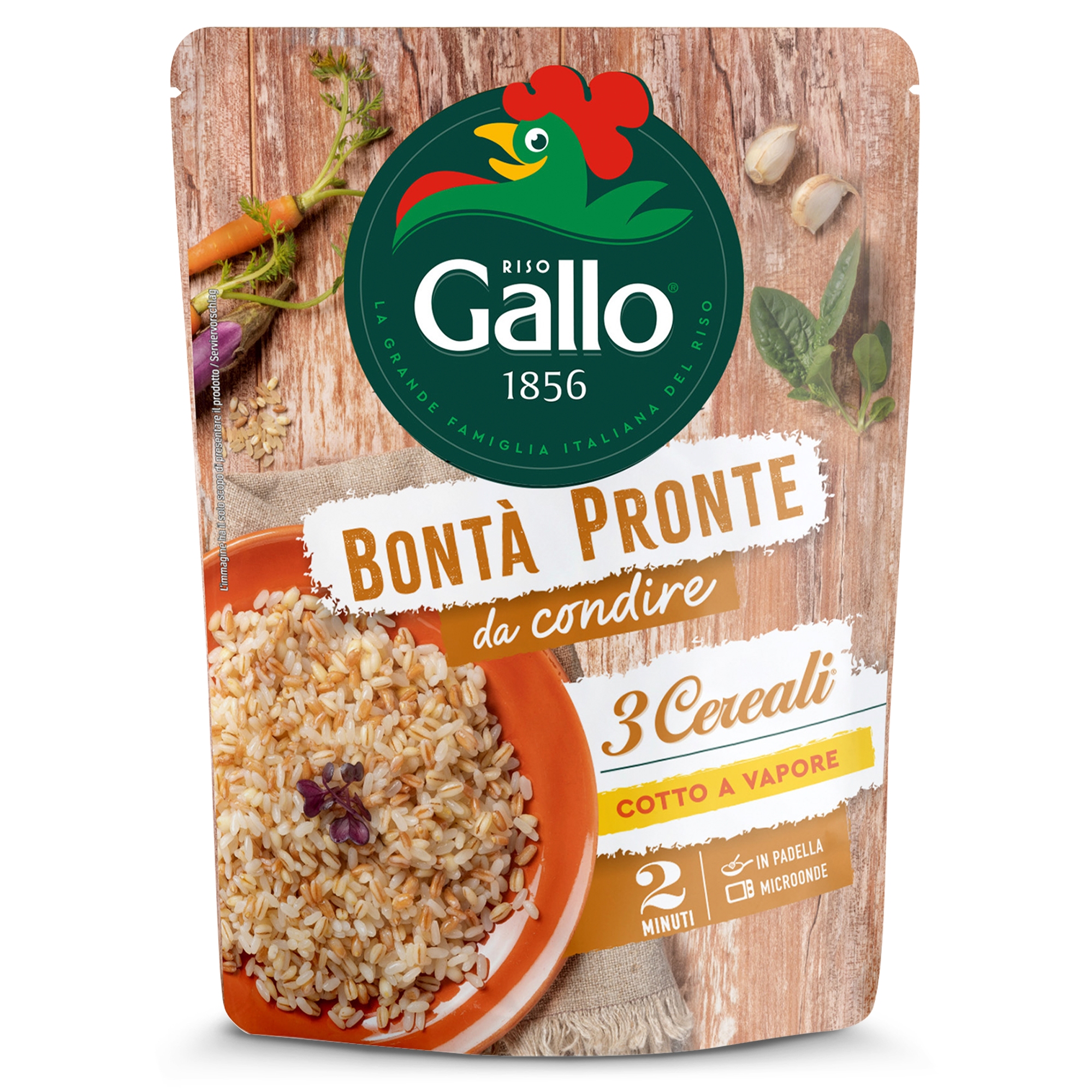 3cereali bontà pronte riso gallo 
