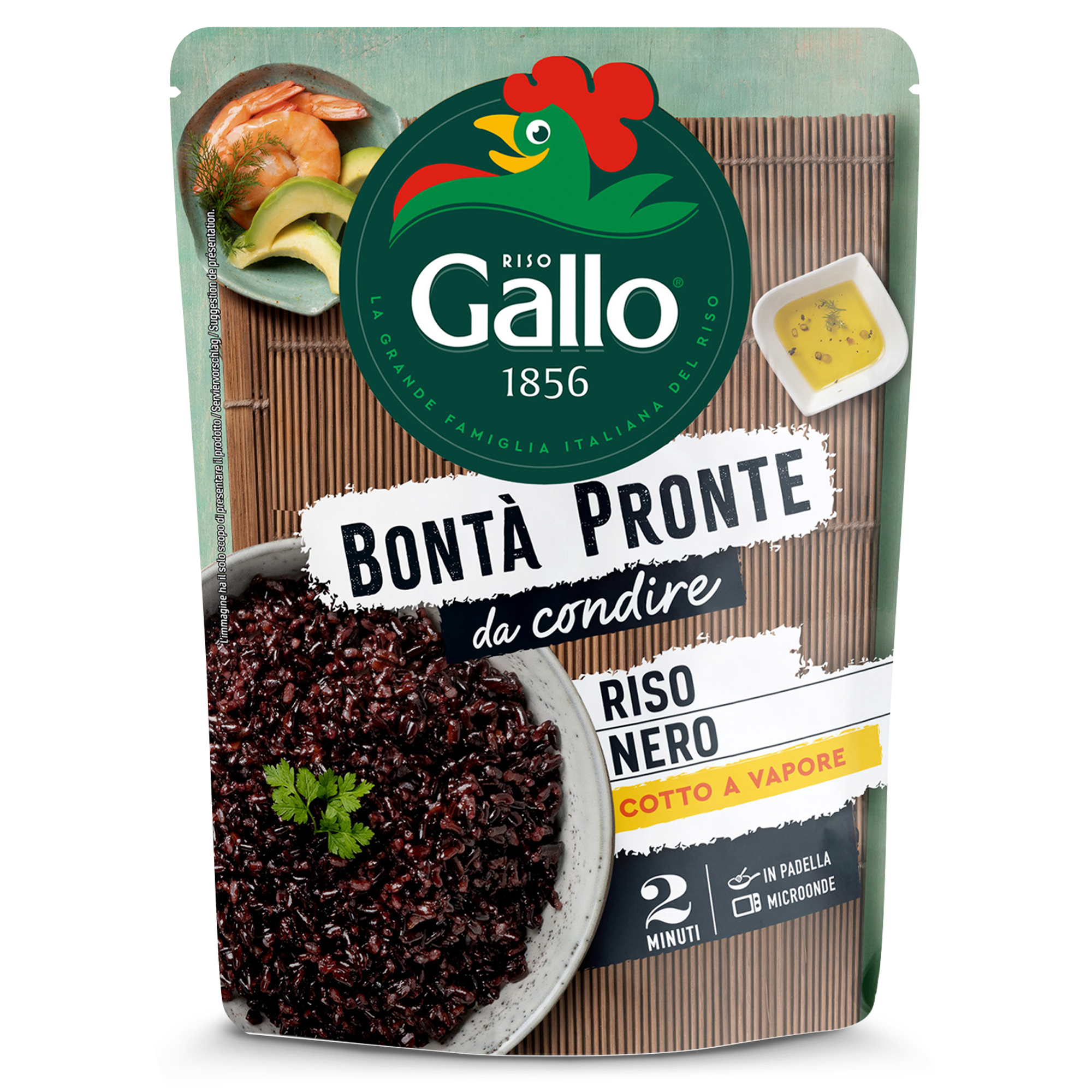 riso nero bontà pronte riso gallo 